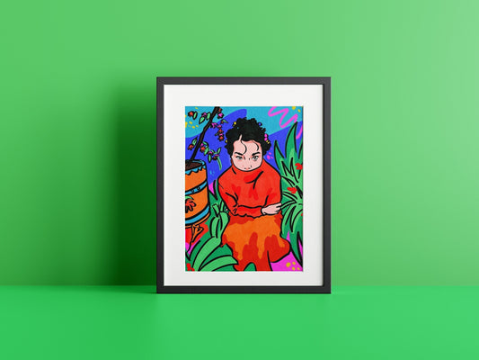 BJORK Art Print | Venus as a Boy | A4 Poster | Wall Art | 90s | Björk
