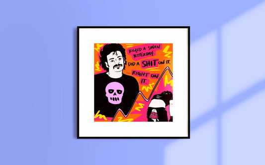 The MIGHTY BOOSH | Howard Moon 'Gothic Howard' Art Print | Poster | Wall Art | Pop Culture | Comedy