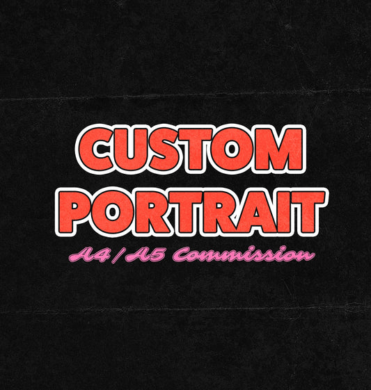 CUSTOM A4 PORTRAIT | Commission Painting | Personalised Photo | Family Portrait Illustration | Custom Couple Illustration